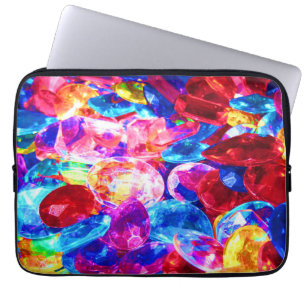 Funda Para Portátil Textura de joyería abstracta de color