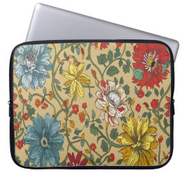 Funda Para Portátil Textura de las flores