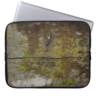 Funda Para Portátil Textura de musgo verde y fondo. abstracto, vivo