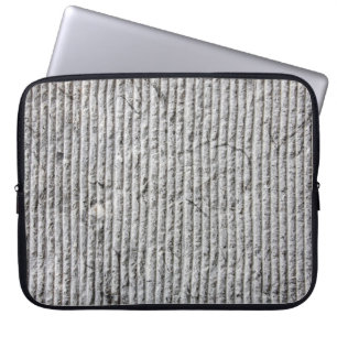 Funda Para Portátil Textura de pared de piedra gris. Textura de la par