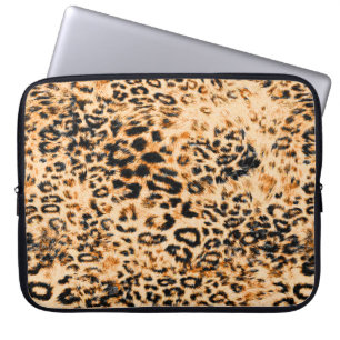 Funda Para Portátil Textura de piel de leopardo, patrón de leopardo