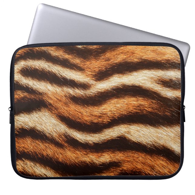Funda Para Portátil textura de piel de tigre (Frente)