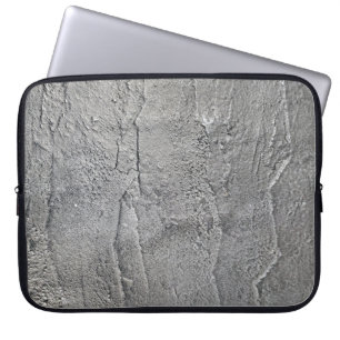 Funda Para Portátil Textura de rock de pizarra gris