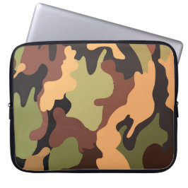 Funda Para Portátil Textura del ejército