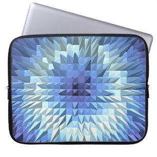 Funda Para Portátil textura geométrica abstracta del poligonal