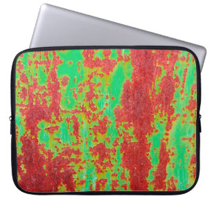 Funda Para Portátil textura metalizado con arañazos y grietas, efecto 