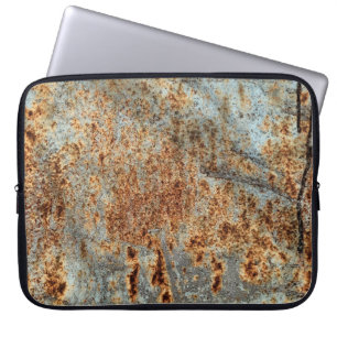 Funda Para Portátil textura metalizado con arañazos y grietas. Vintage