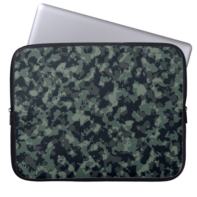Funda Para Portátil Textura militar de camuflaje (Frente)