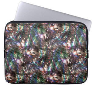 Funda Para Portátil Textura rústica de color cobre brillante, rugosida