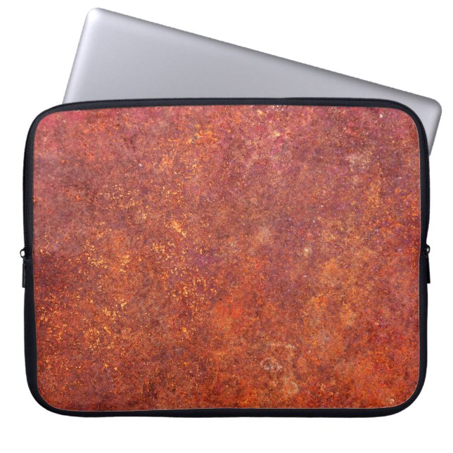 Funda Para Portátil textura rústica metalizado (Frente)