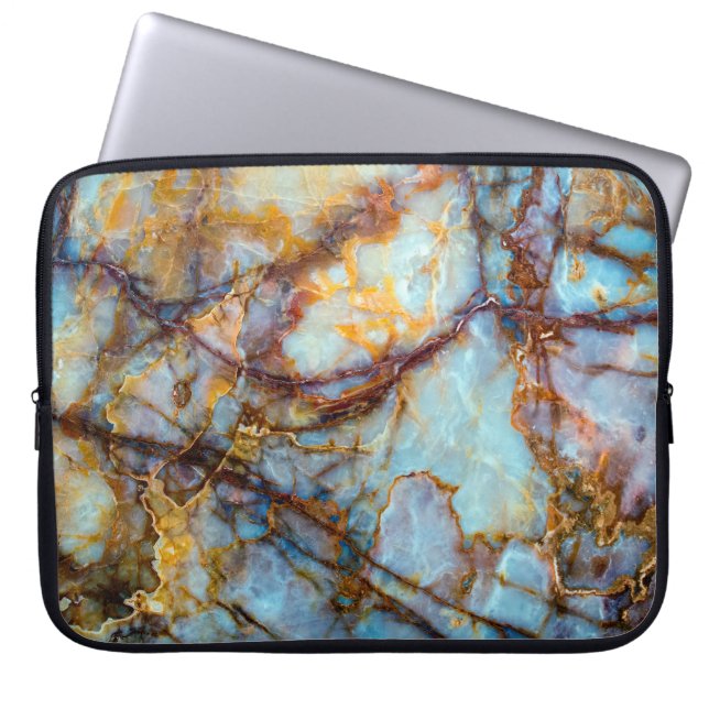 Funda Para Portátil textura única de piedra natural - mármol, onix, gr (Frente)