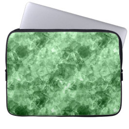 Funda Para Portátil Textura verde oscuro en ruinas