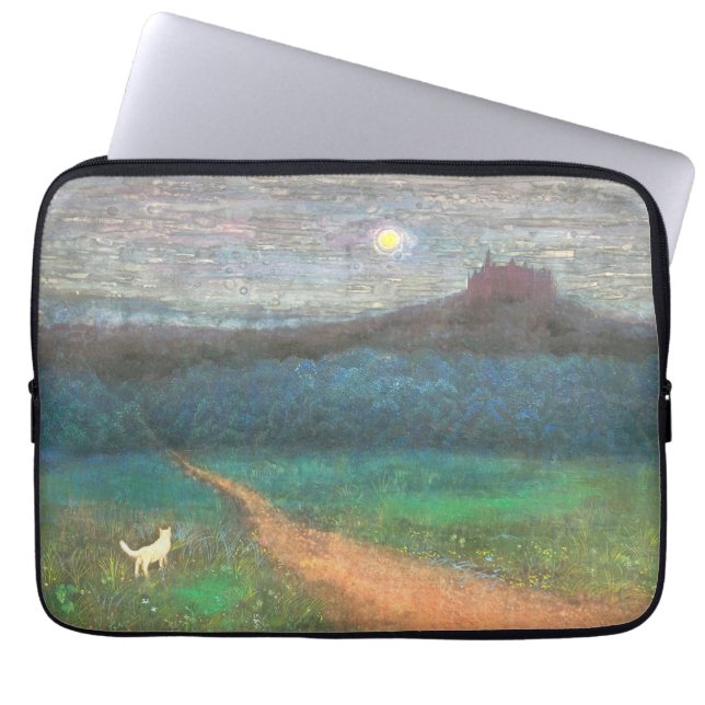 Funda Para Portátil The Cat's Midnight Journey (Frente)