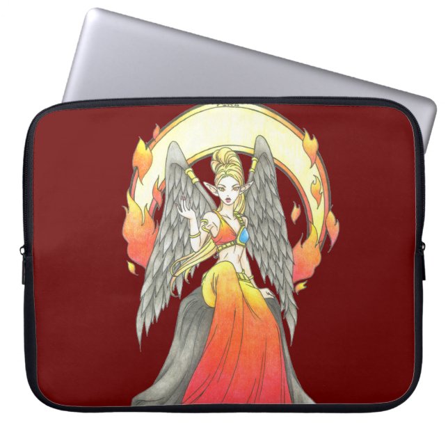 Funda para portátil The Element of Fire (Frente)