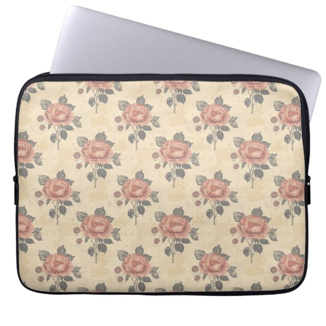 Funda Para Portátil The essence of blooming grace pattern (Frente)