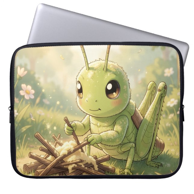 Funda Para Portátil The Grasshopper and the Nectar Artwork (Frente)
