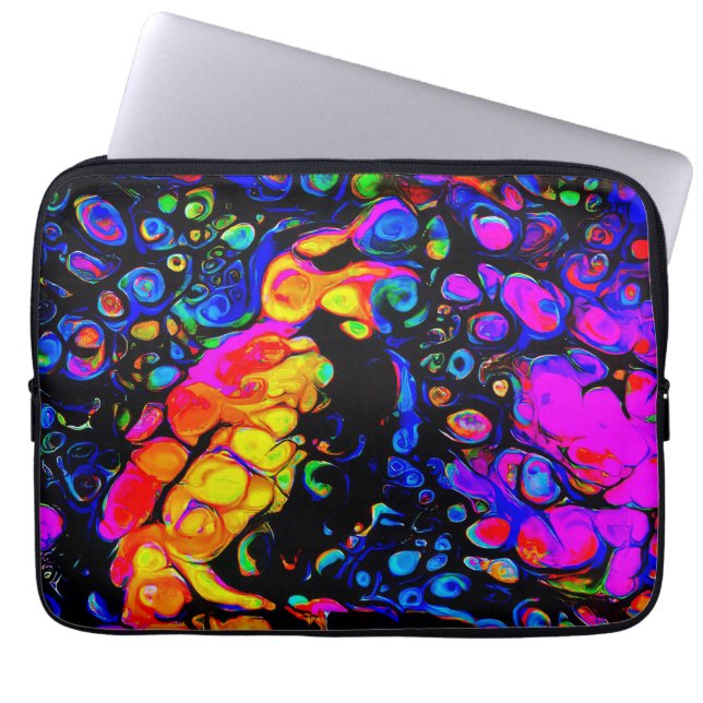 Funda Para Portátil The Lonely Bird 4: Liquid Art Style (Frente)