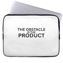 Funda Para Portátil The Obstacle Is The Product Tech Laptop Sleeve