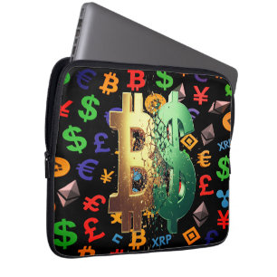 Funda Para Portátil The Trader Dream Collection Gráficos de Velas