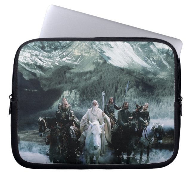 Funda Para Portátil Theoden y la Comunidad (Frente)
