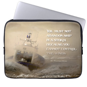 Funda Para Portátil Thomas Cita más Inspiradora "Vientos de control"
