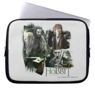 Funda Para Portátil THORIN OAKENSHIELD™, BILBO BAGGINS™ y arte Gandalf