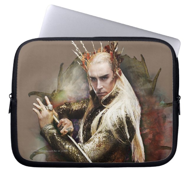 Funda Para Portátil Thranduil Con Espada (Frente)