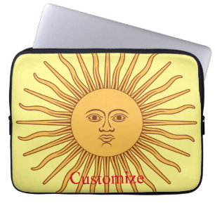 Funda Para Portátil Thunder_Cove, Ilustracion de arte de Sun face