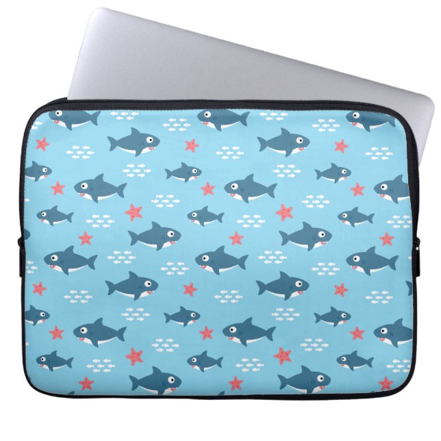Funda Para Portátil Tiburón (Frente)