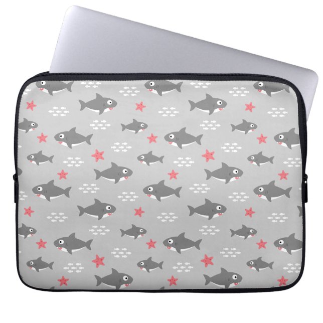 Funda Para Portátil Tiburón (Frente)