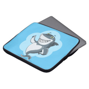 Funda Para Portátil Tiburón feliz