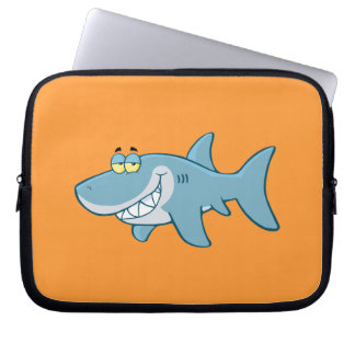 Funda Para Portátil Tiburón sonriente