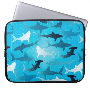 Funda Para Portátil ¡tiburones!