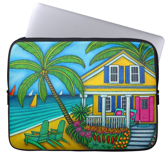 Funda Para Portátil Ticket to Paradise Laptop Sleeve (Frente)