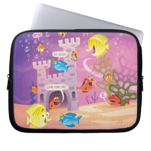 Funda Para Portátil Tiempo Cuenta-Debajo del mar