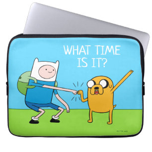 Funda Para Portátil Tiempo de aventura Finn & Jake Fist Bump