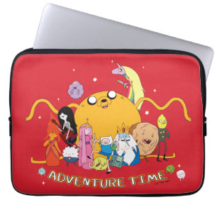 Funda Para Portátil Tiempo de aventura Large Jake Group Graphic