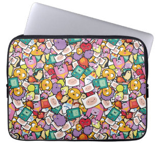 Funda Para Portátil Tiempo de aventura Patrón de pérdida de caracter