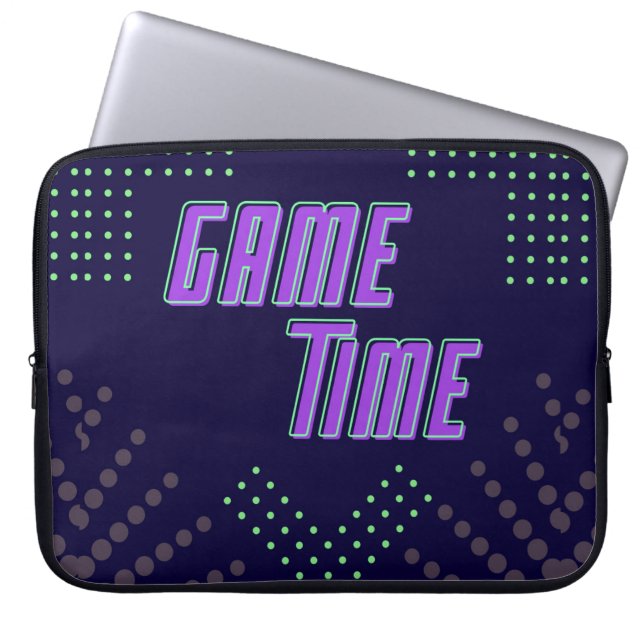 Funda Para Portátil Tiempo de juego (Frente)