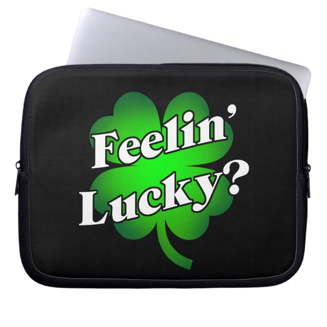 Funda Para Portátil ¿Tienes suerte? (Frente)