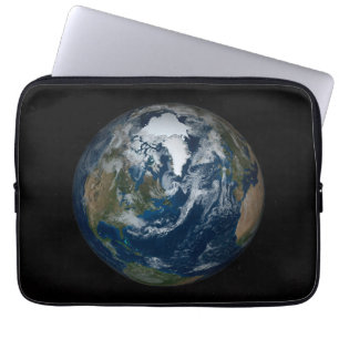 Funda Para Portátil Tierra Con Nubes Y Hielo Marítimo 2