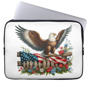 Funda Para Portátil Tierra de los libres, 250 años de libertad