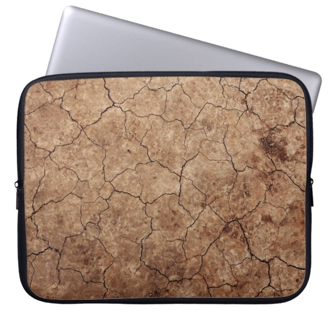 Funda Para Portátil Tierra seca (Frente)