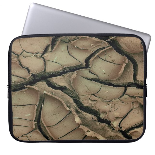 Funda Para Portátil TIERRA SECA + tu idea (Frente)
