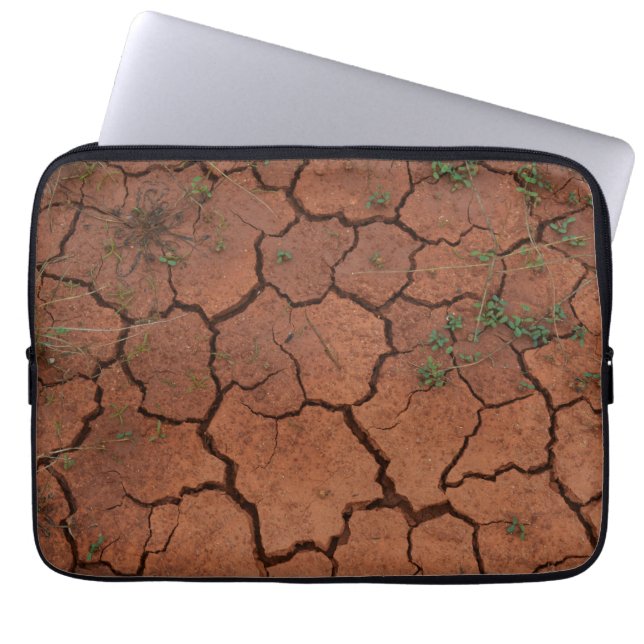 Funda Para Portátil tierra seca y agrietada (Frente)