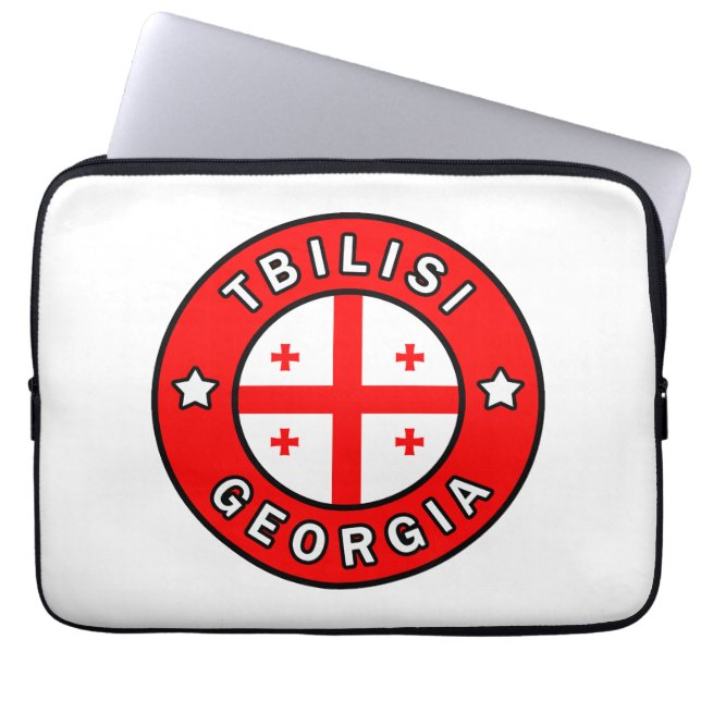 Funda Para Portátil Tiflis Georgia (Frente)