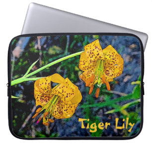 Funda Para Portátil Tiger Lily