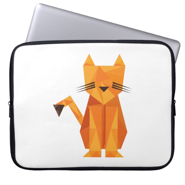 Funda Para Portátil Tiger Oragami (Frente)