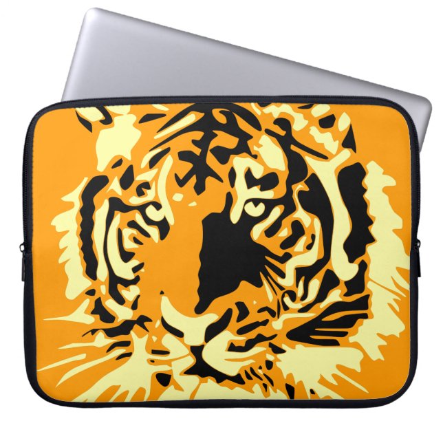 Funda Para Portátil Tigre (Frente)