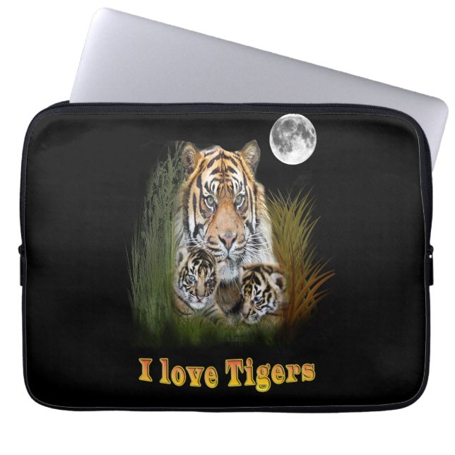 Funda Para Portátil Tigre (Frente)
